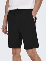 Only&Sons Linus - Hørmix shorts - HUSET Men & Women