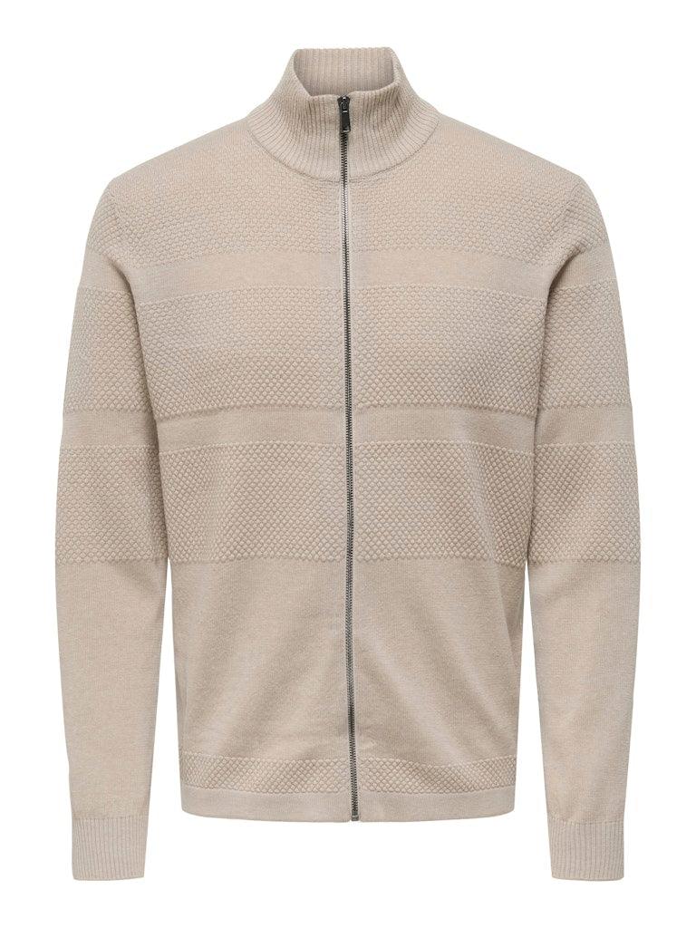 Only&Sons Malik - Cardigan med struktur - HUSET Men & Women