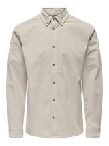 Only&Sons Michael - Langærmet stretch skjorte i regular fit - HUSET Men & Women