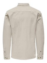 Only&Sons Michael - Langærmet stretch skjorte i regular fit - HUSET Men & Women