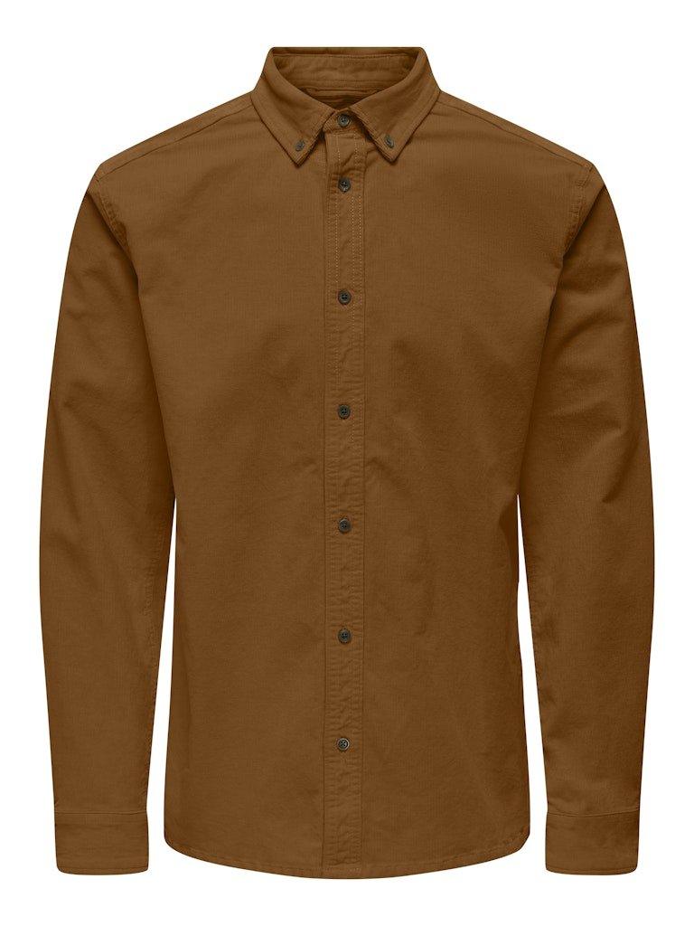 Only&Sons Michael - Langærmet stretch skjorte i regular fit - HUSET Men & Women