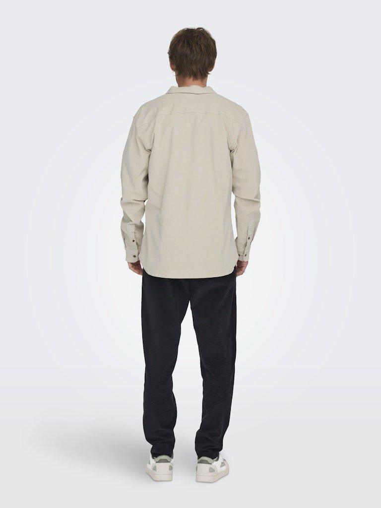 Only&Sons Michael - Langærmet stretch skjorte i regular fit - HUSET Men & Women
