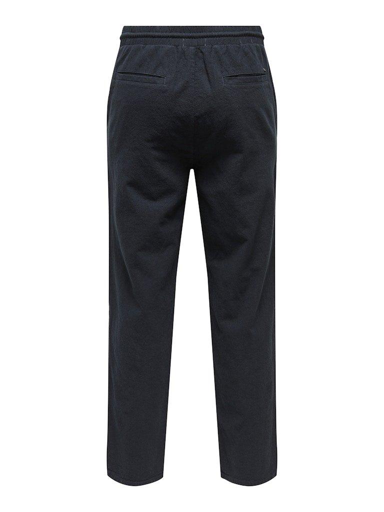Only&Sons Sinus - Bomuld & hør mix bukser - HUSET Men & Women