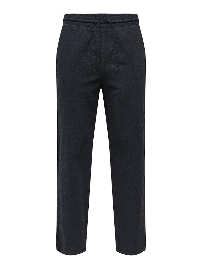 Only&Sons Sinus - Bomuld & hør mix bukser - HUSET Men & Women