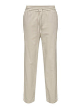 Only&Sons Sinus - Bomuld & hør mix bukser - HUSET Men & Women