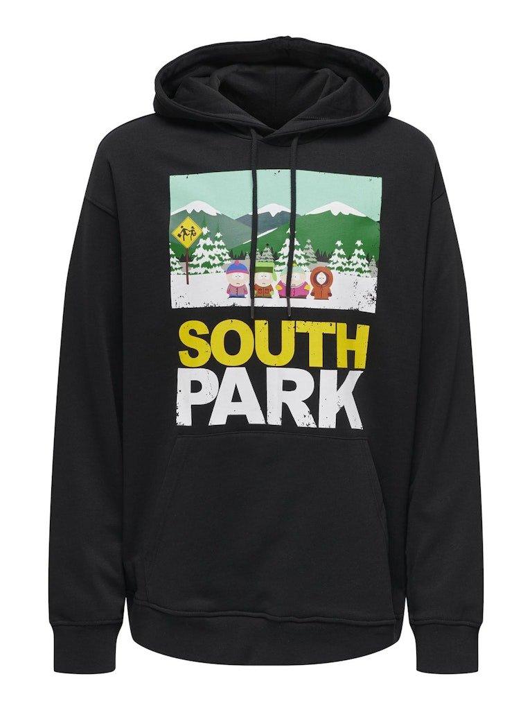 Only&Sons South Park - Hoodie med print - HUSET Men & Women