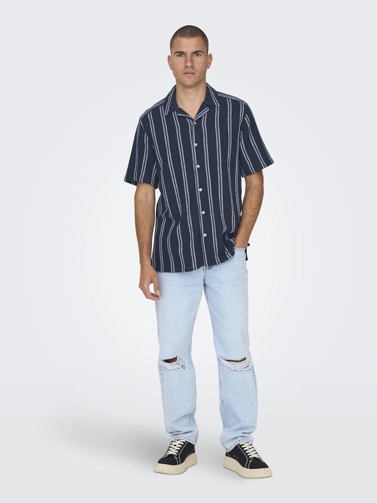 Only&Sons Trev - Kortærmet skjorte - HUSET Men & Women