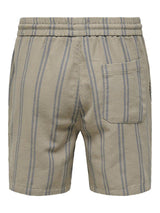 Only&Sons Trev - Stribede shorts - HUSET Men & Women