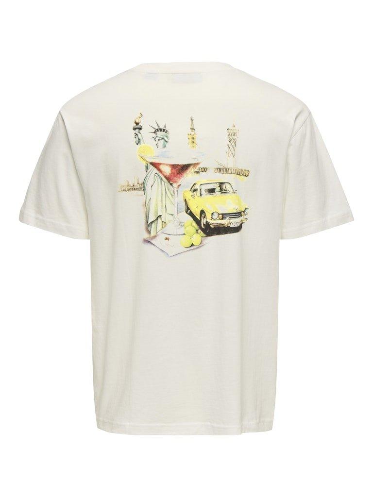 Only&Sons Vista - T-shirt med print - HUSET Men & Women