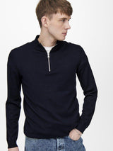 Only&Sons Wyler - Half zip striktrøje - HUSET Men & Women