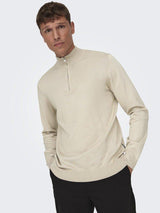 Only&Sons Wyler - Half zip striktrøje - HUSET Men & Women