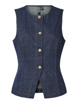 Pieces Fabia - Denim vest - HUSET Men & Women