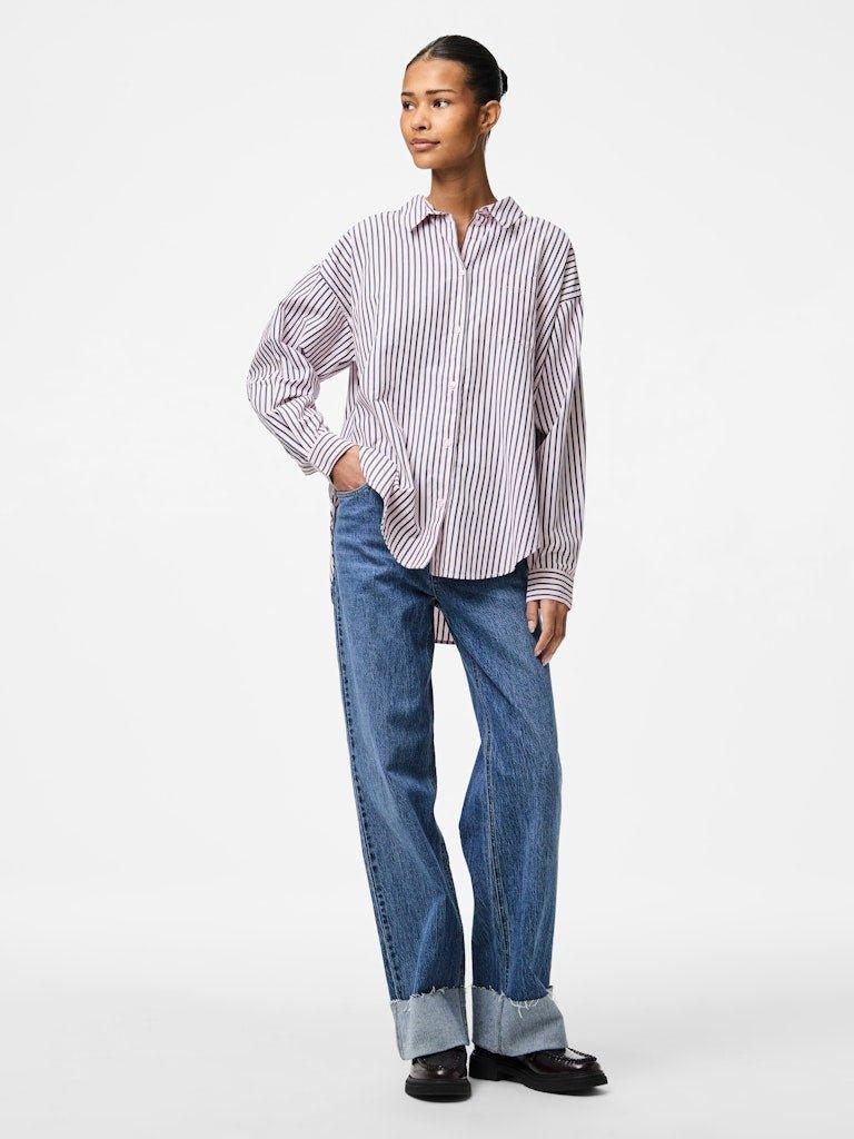 Pieces Femme - Loose fit skjorte - HUSET Men & Women
