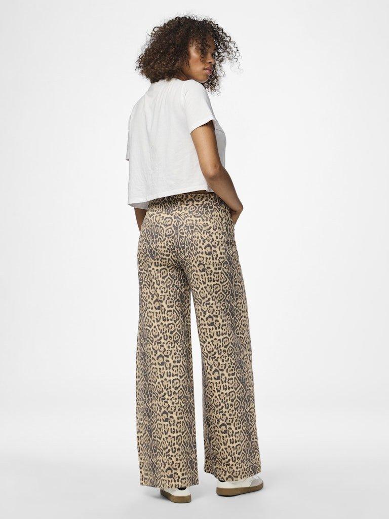 Pieces Fia - Leopard jeans - HUSET Men & Women