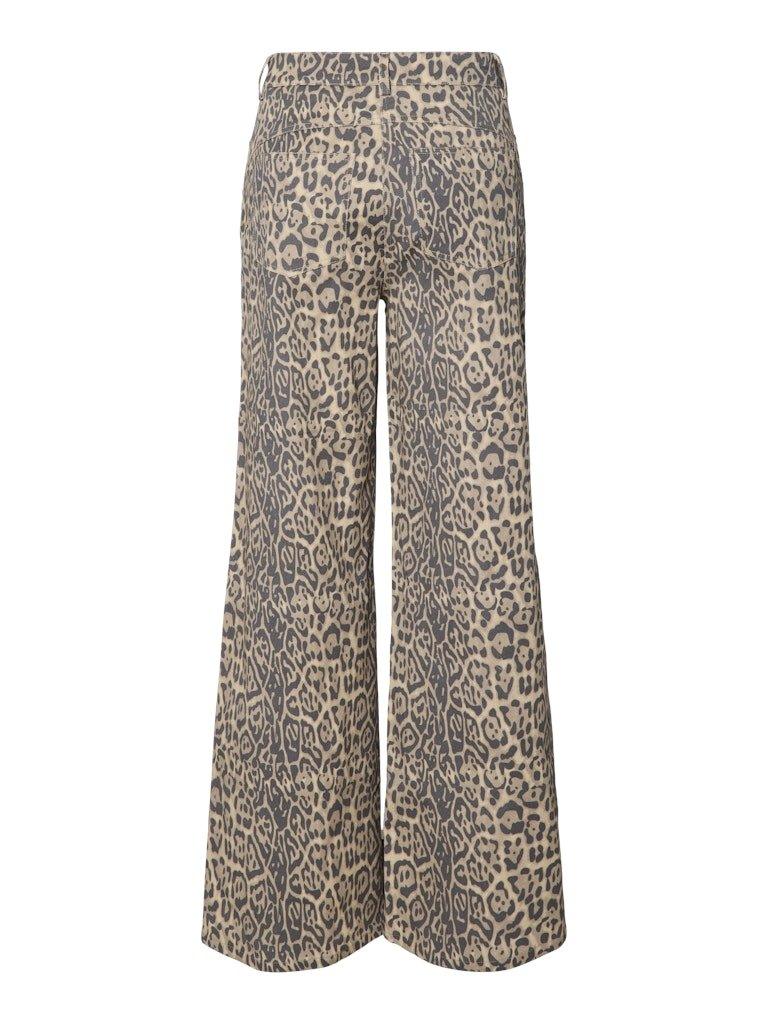 Pieces Fia - Leopard jeans - HUSET Men & Women