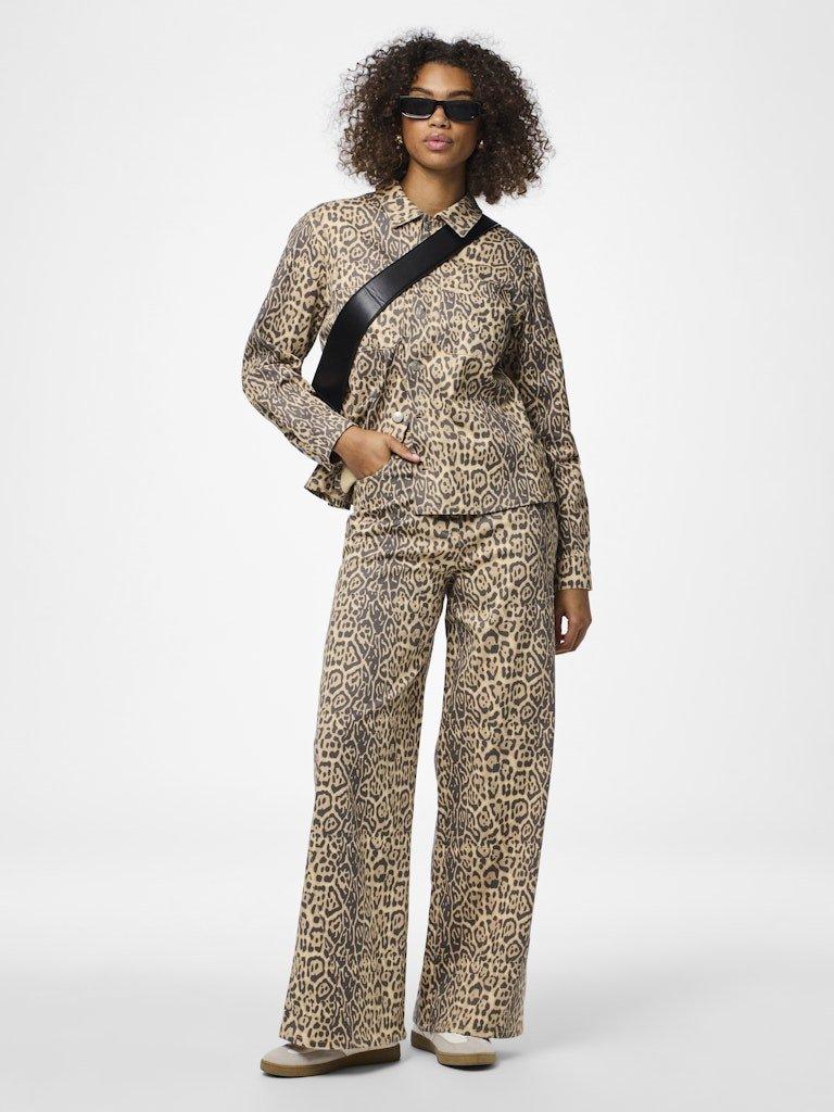 Pieces Fia - Leopard jeans - HUSET Men & Women