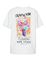 Pieces Flower - Oversized t-shirt - HUSET Men & Women