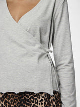 Pieces Georgina - Wrap top - HUSET Men & Women