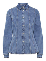 Pieces Ginny - Denim skjorte - HUSET Men & Women