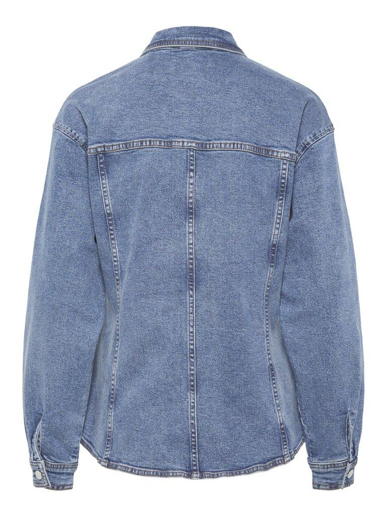 Pieces Ginny - Denim skjorte - HUSET Men & Women