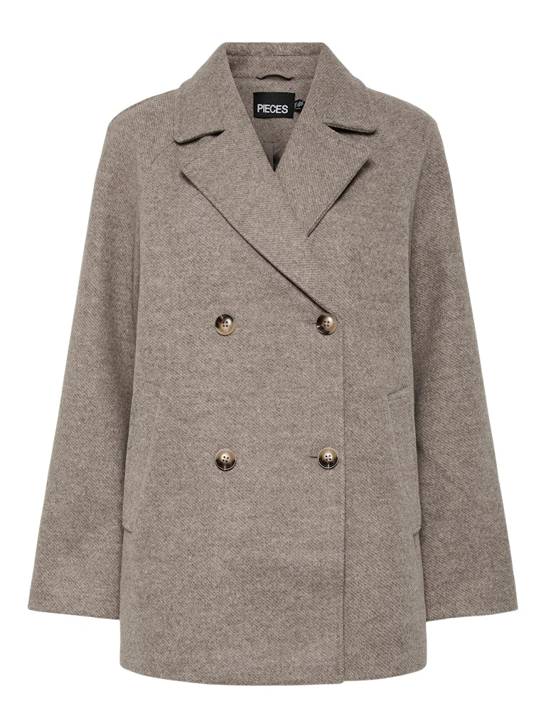 Pieces Marbel - Frakke - HUSET Men & Women - Pieces