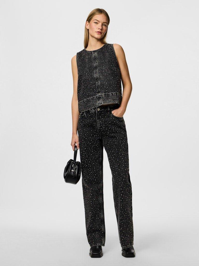Pieces Noel - Denim top - HUSET Men & Women