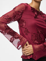 Pieces Offia - Boatneck top - HUSET Men & Women - Pieces