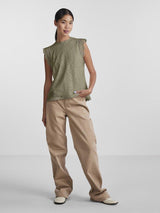 Pieces Olline - Blonde top - HUSET Men & Women