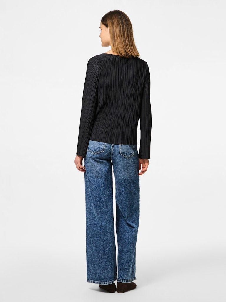Pieces Pammi - Plisse top - HUSET Men & Women