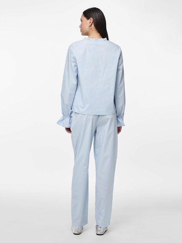 Pieces Penny - Tie string bluse - HUSET Men & Women
