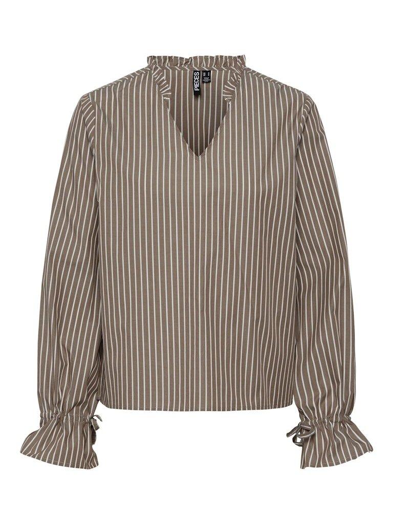 Pieces Penny - Tie string bluse - HUSET Men & Women