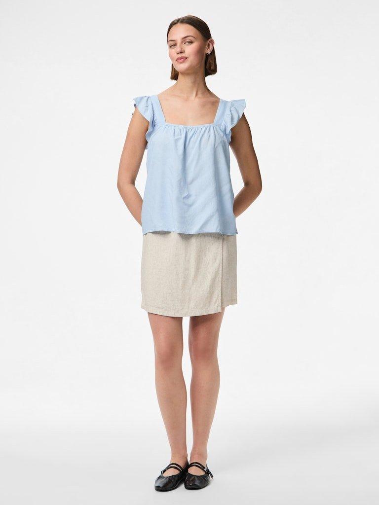 Pieces Pia - Hørmix top - HUSET Men & Women