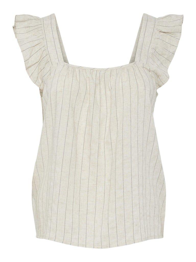 Pieces Pia - Hørmix top - HUSET Men & Women