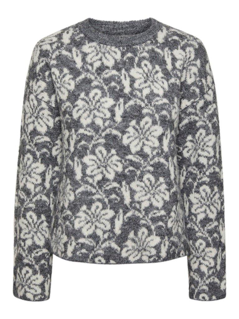 Pieces Ragar - Jacquard striktrøje - HUSET Men & Women