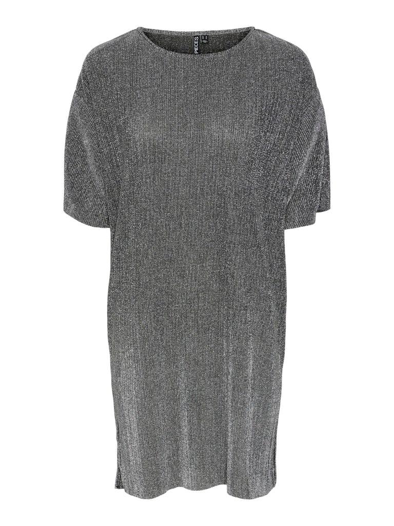 Pieces Roya - Glitter t-shirt kjole - HUSET Men & Women