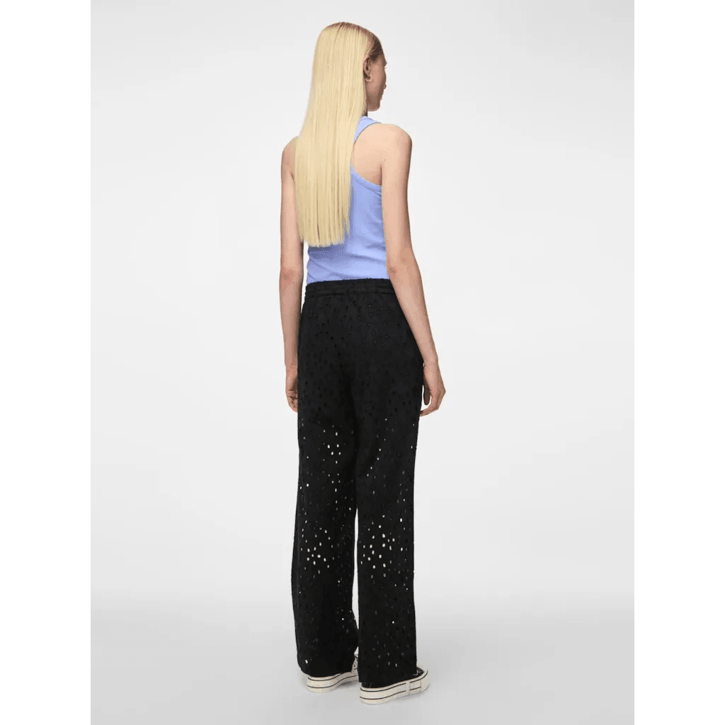 Pieces Wendy - Broderi angalise bukser - HUSET Men & Women