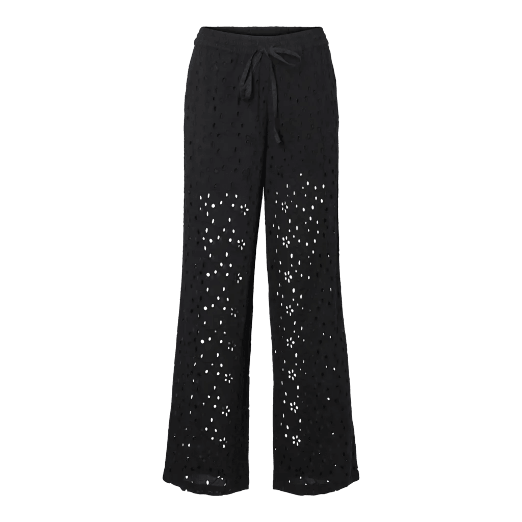 Pieces Wendy - Broderi angalise bukser - HUSET Men & Women