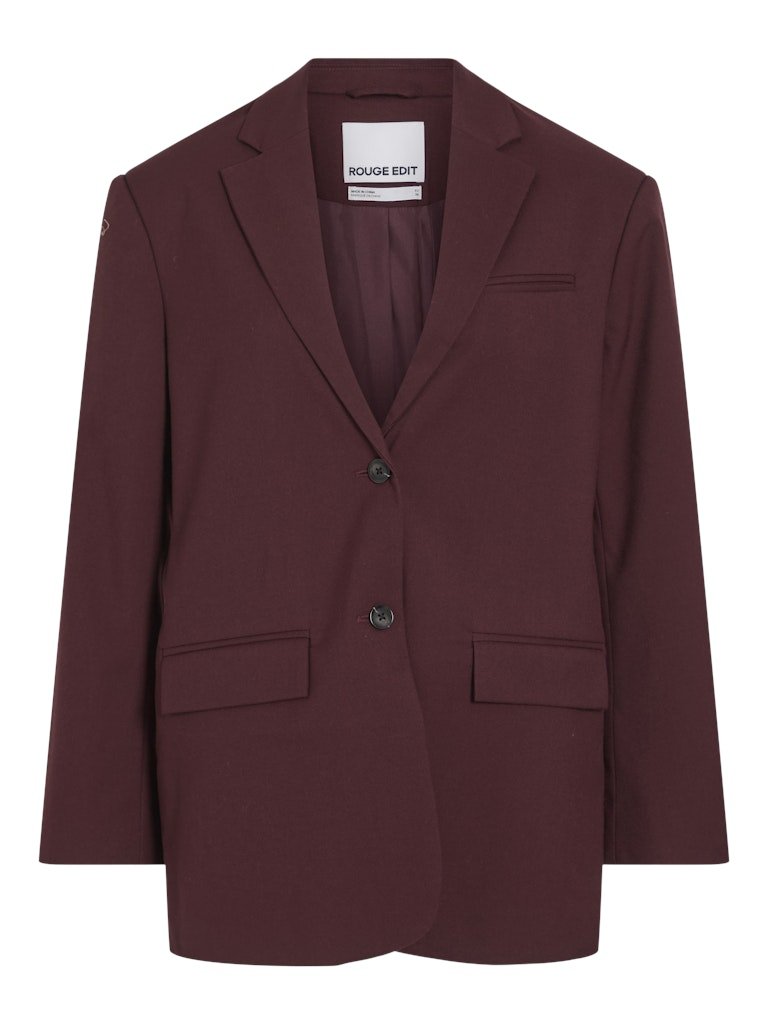 Rouge Edit Lia - Oversized blazer - HUSET Men & Women - Rouge Edit