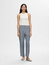 Selected Femme Bella Myra - Stribede jeans - HUSET Men & Women