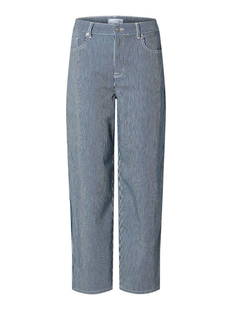Selected Femme Bella Myra - Stribede jeans - HUSET Men & Women