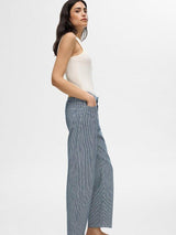 Selected Femme Bella Myra - Stribede jeans - HUSET Men & Women