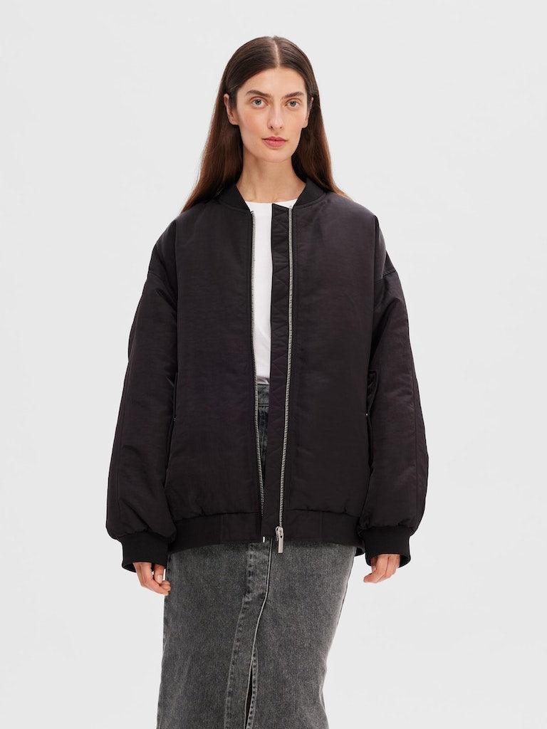 Selected Femme Berete - Re-down bomber jakke - HUSET Men & Women