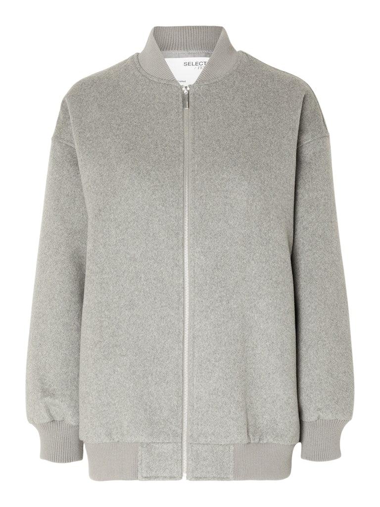 Selected Femme Celine - Uldmix bomber jakke - HUSET Men & Women