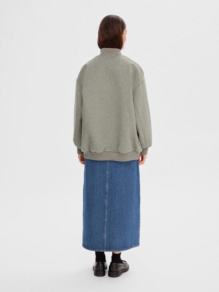 Selected Femme Celine - Uldmix bomber jakke - HUSET Men & Women