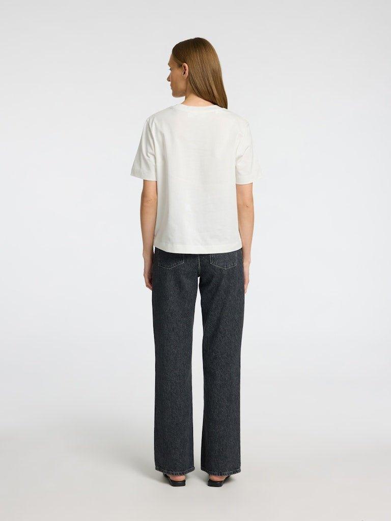 Selected Femme Essential - T-shirt med print - HUSET Men & Women