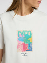 Selected Femme Essential - T-shirt med print - HUSET Men & Women