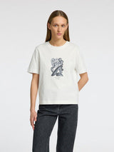 Selected Femme Essential - T-shirt med print - HUSET Men & Women