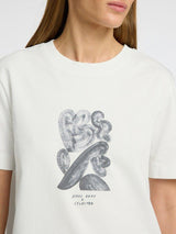 Selected Femme Essential - T-shirt med print - HUSET Men & Women