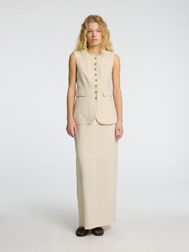 Selected Femme Iluna - Hørmix vest - HUSET Men & Women