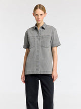 Selected Femme Kaya - Kortærmet denim skjorte - HUSET Men & Women
